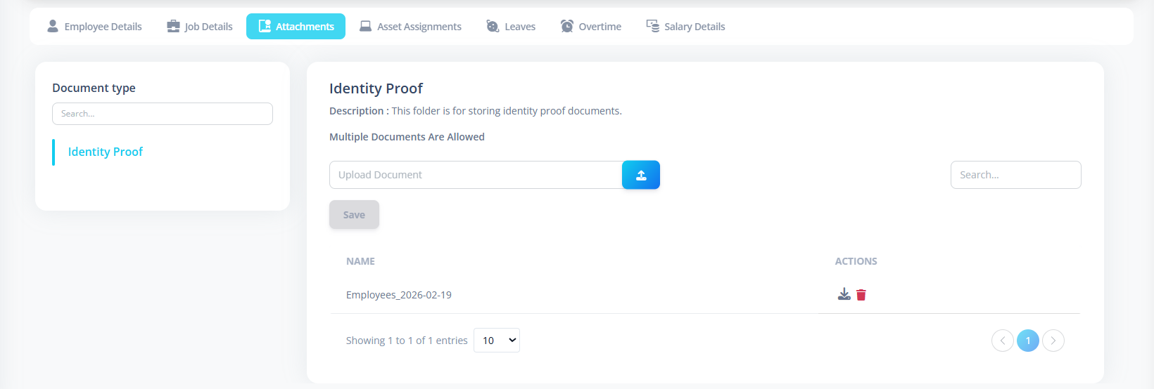 Listing Number Series