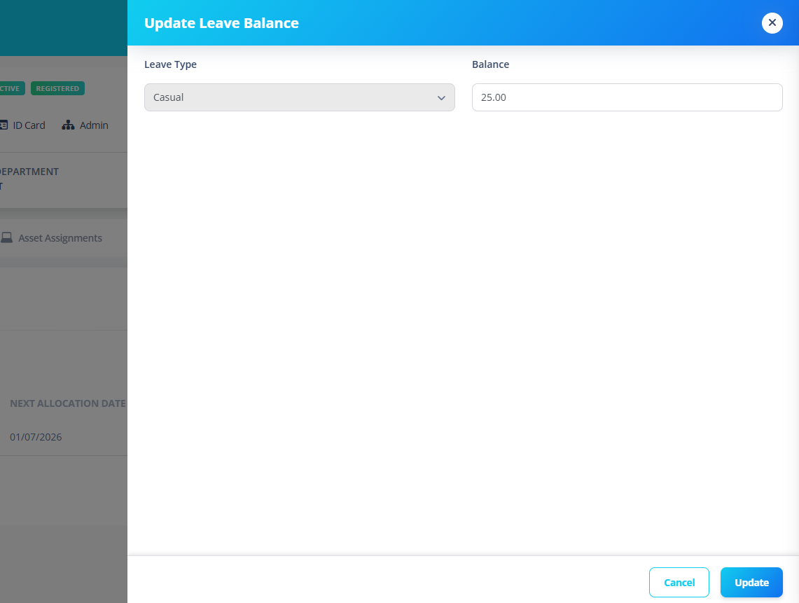 Listing Number Series