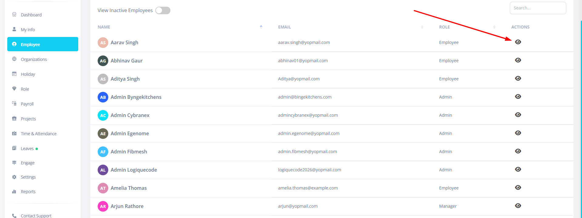 Listing Number Series