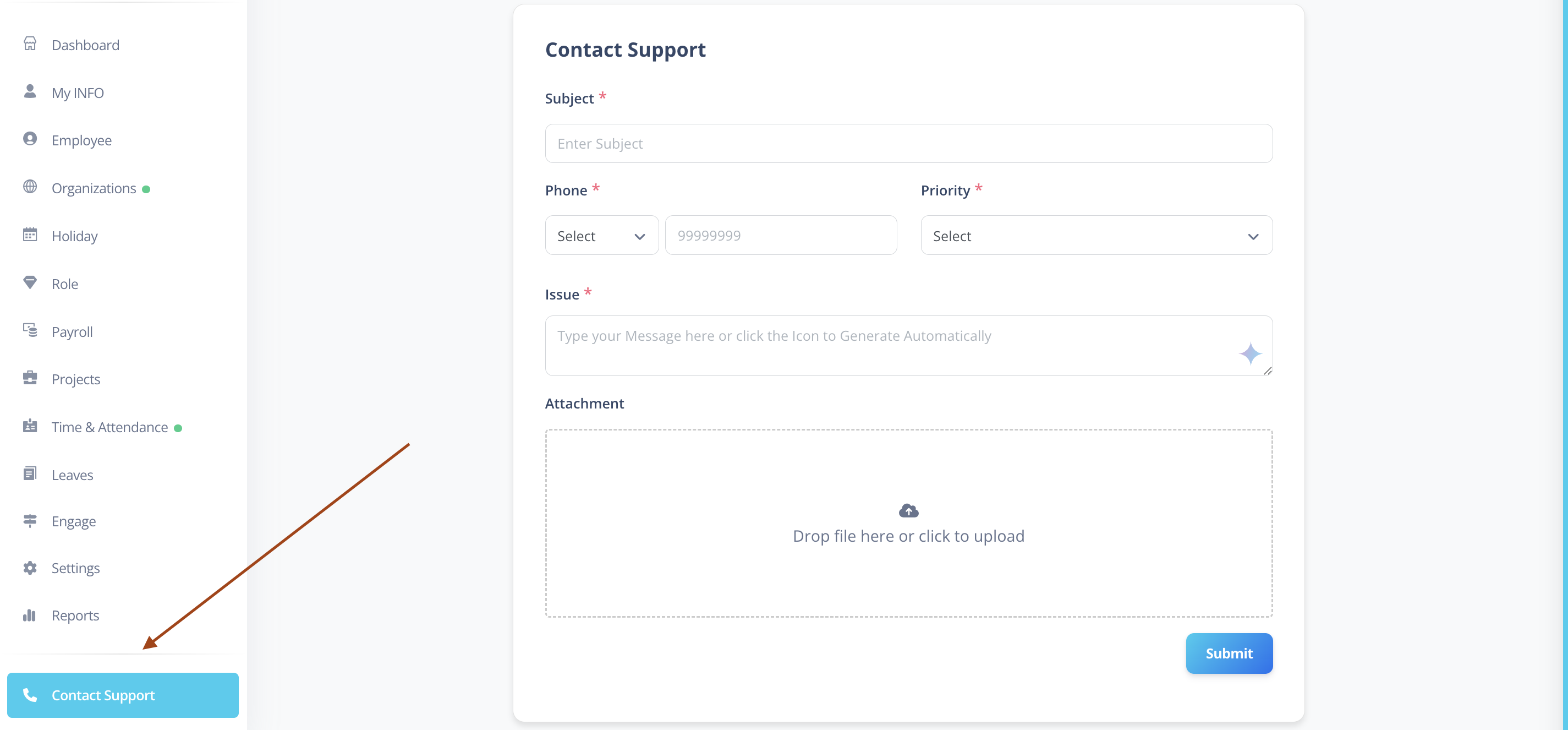 contact-support-in-sidenav